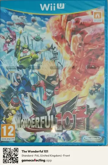 The Wonderful 101 Nintendo Wii U, United Kingdom box front