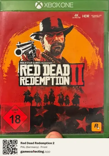 Red Dead Redemption 2 Xbox One, Germany box front