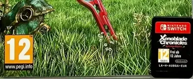 Xenoblade Chronicles: Definitive Edition, the USK square on its front