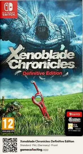 Xenoblade Chronicles: Definitive Edition Nintendo Switch, Germany box front