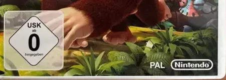 Donkey Kong Country Returns, the USK square on its front