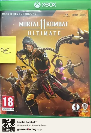 Mortal Kombat 11 Xbox Series X, Poland box front