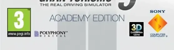 Gran Turismo 5, the PEGI square on its front