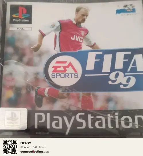 FIFA 99 PlayStation, PAL box front