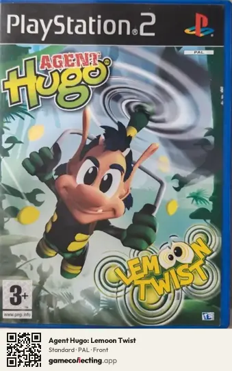Agent Hugo: Lemoon Twist PlayStation 2, PAL box front