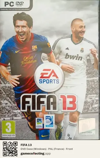 FIFA 13 Computer, France box front