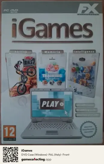 iGames Computer, Italy box front