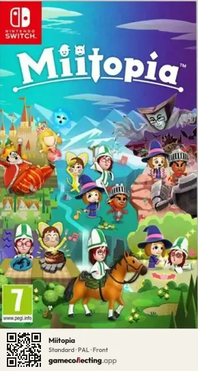 Miitopia Nintendo Switch, PAL box front