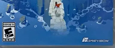RiME, the ESRB box on its front