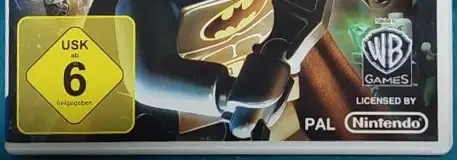 LEGO Batman 2: DC Super Heroes, the USK square on its front