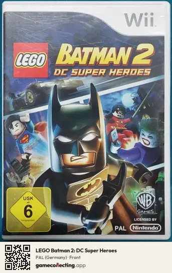 LEGO Batman 2: DC Super Heroes Nintendo Wii, Germany box front