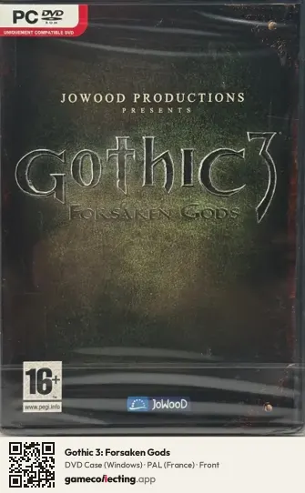 Gothic 3: Forsaken Gods Computer, France box front