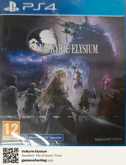 Valkyrie Elysium PlayStation 4, France box front
