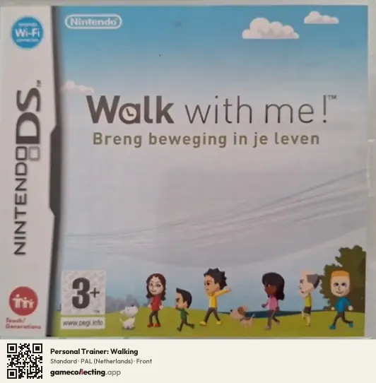 Personal Trainer: Walking Nintendo DS, Netherlands box front