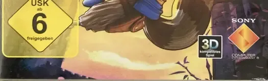Sly Cooper: Thieves in Time, the USK square on its front