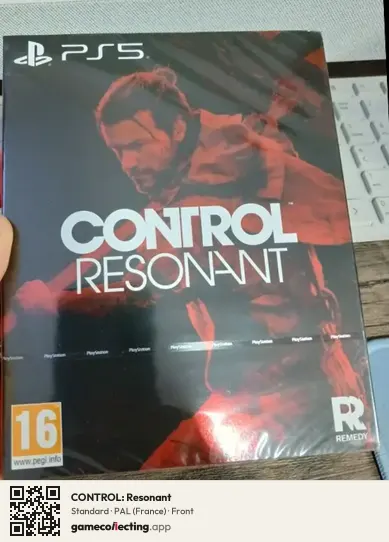 CONTROL: Resonant PlayStation 5, France box front