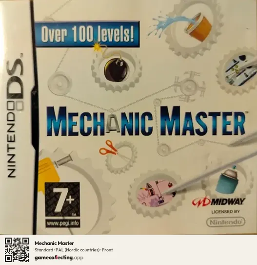 Mechanic Master Nintendo DS, Nordic countries box front