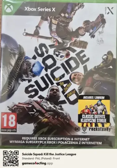 Suicide Squad: Kill the Justice League Xbox Series X, Poland box front