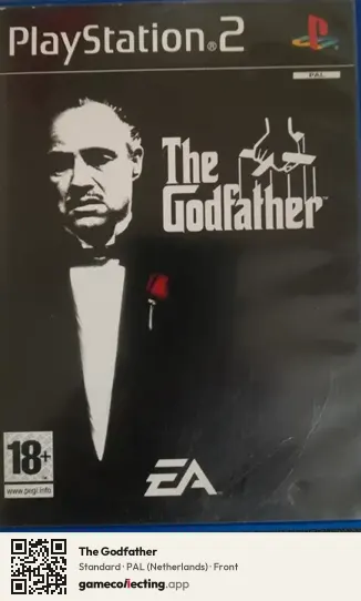 The Godfather PlayStation 2, Netherlands box front
