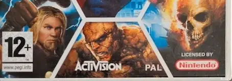 Marvel: Ultimate Alliance, the PEGI square on its front