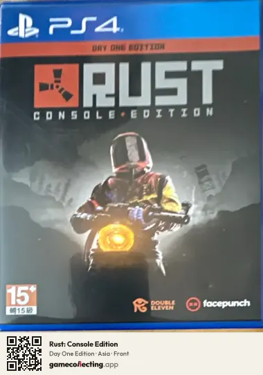 Rust: Console Edition PlayStation 4, Asia box front