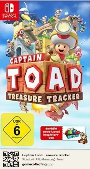 Captain Toad: Treasure Tracker Nintendo Switch, Germany box front