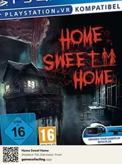 Home Sweet Home PlayStation 4, Germany box front