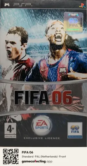 FIFA 06 PlayStation Portable, Netherlands box front