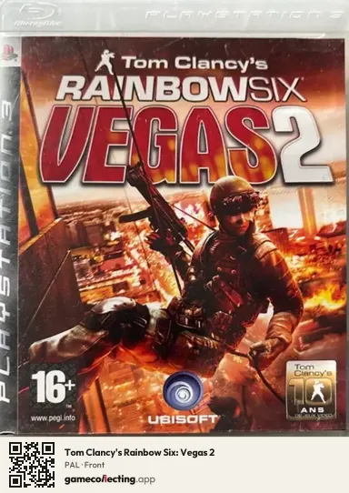 Tom Clancy's Rainbow Six: Vegas 2 PlayStation 3, PAL box front