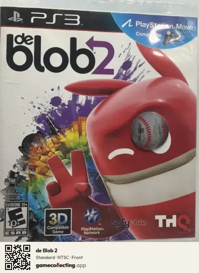 de Blob 2 PlayStation 3, NTSC box front