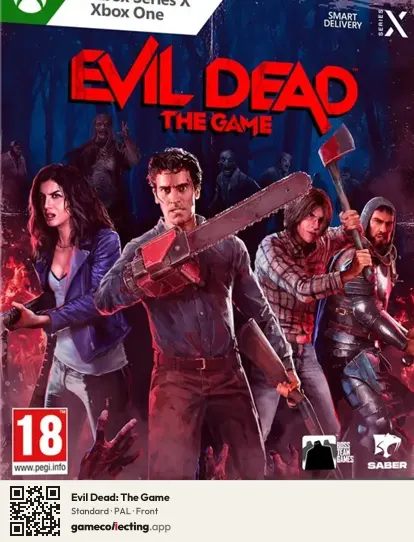 Evil Dead: The Game Xbox One, PAL box front