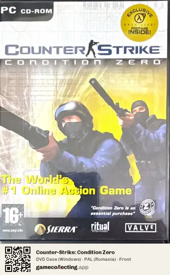 Counter-Strike: Condition Zero Computer, Romania box front