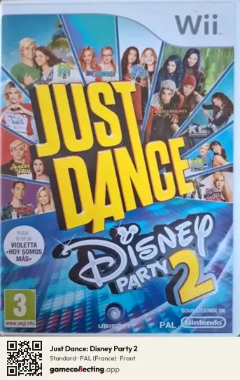 Just Dance: Disney Party 2 Nintendo Wii, France box front