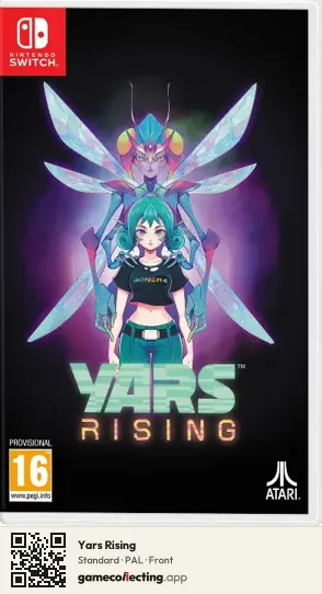 Yars Rising Nintendo Switch, PAL box front