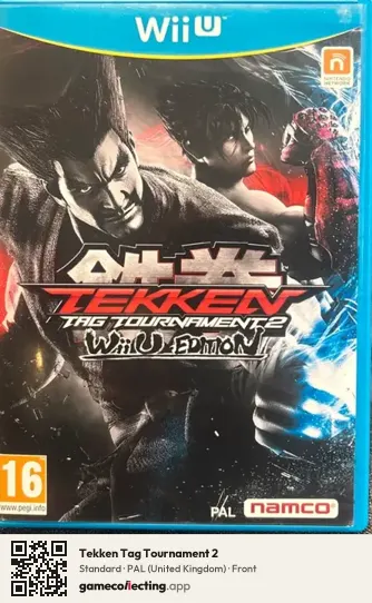 Tekken Tag Tournament 2 Nintendo Wii U, United Kingdom box front