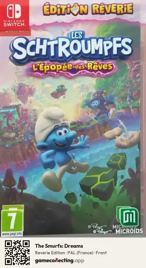 The Smurfs: Dreams Nintendo Switch, France box front