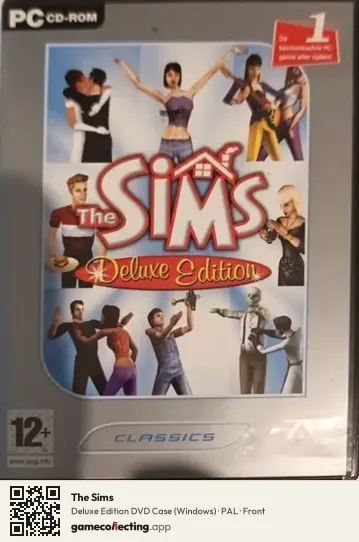 The Sims Computer, PAL box front