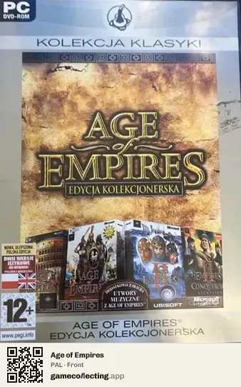 Age of Empires Computer, PAL box front