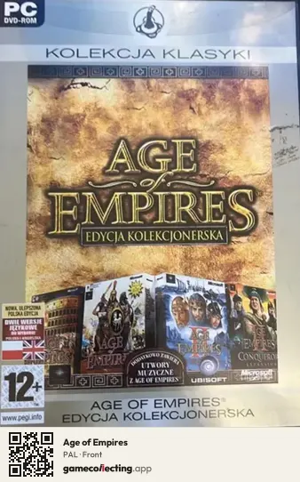 Age of Empires Computer, PAL box front