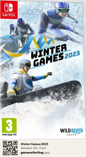 Winter Games 2023 Nintendo Switch, PAL box front