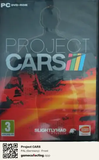 Project CARS Computer, Germany box front