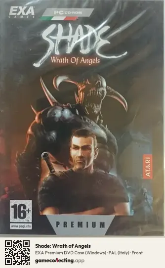 Shade: Wrath of Angels Computer, Italy box front