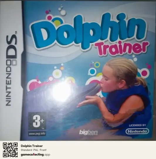 Dolphin Trainer Nintendo DS, PAL box front