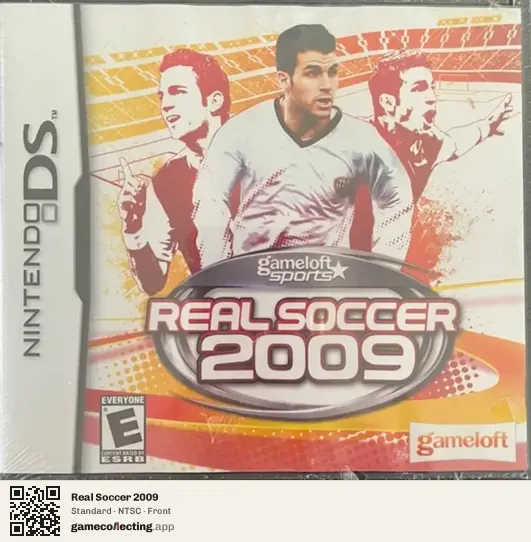Real Soccer 2009 Nintendo DS, NTSC box front