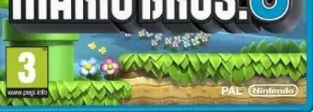 New Super Mario Bros. U, the PEGI square on its front