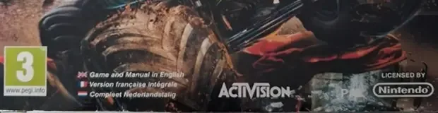 Monster Jam: Path of Destruction, the PEGI square on its front