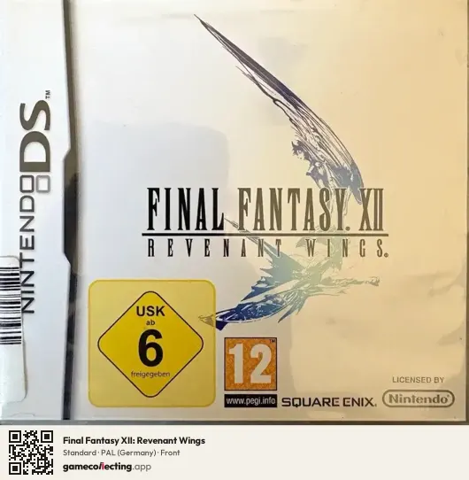 Final Fantasy XII: Revenant Wings Nintendo DS, Germany box front