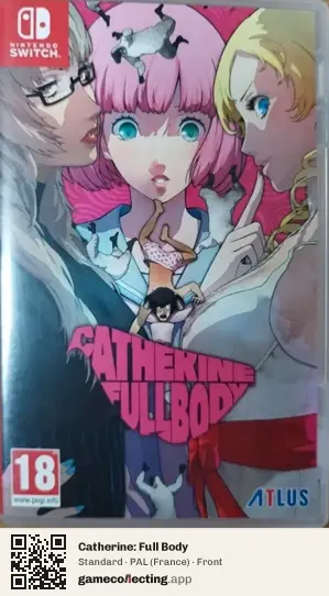 Catherine: Full Body Nintendo Switch, France box front