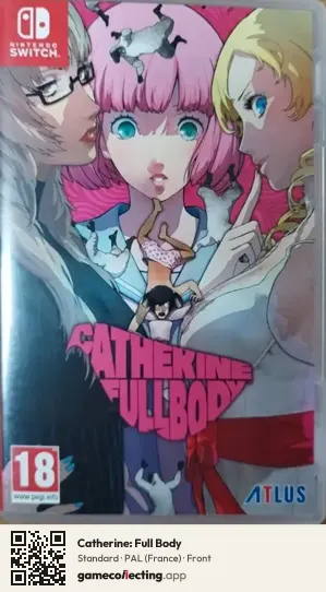 Catherine: Full Body Nintendo Switch, France box front