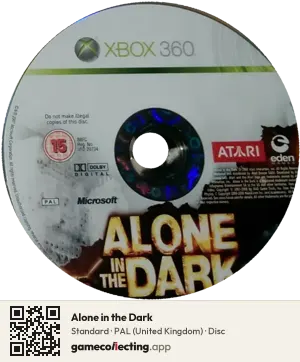 Alone in the Dark Xbox 360, PAL disc